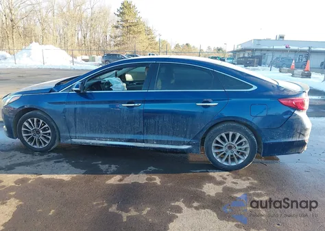 2015 Hyundai Sonata Limited from USA, damaged, VIN 5NPE34AF1FH130985